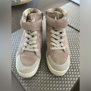Dolce Vita Blush Suede High top Sneakers Shoes